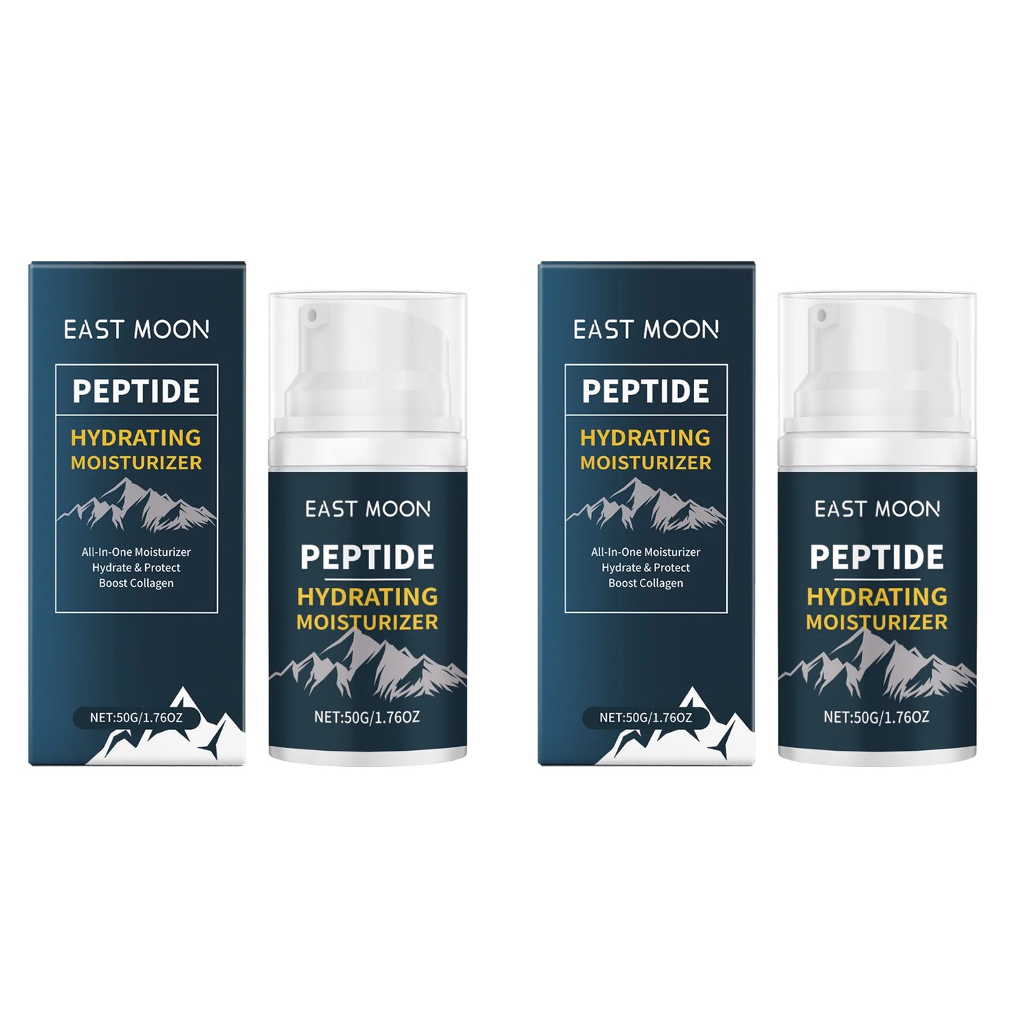 Men Firming Face Cream 50g Hyaluronic Acid Moisturizer For Deep Hydration Anti Wrinkle Care Repair Dry Skin Winter Skincare Peaceful Pleasures Health and Wellness 2PCS 50G
