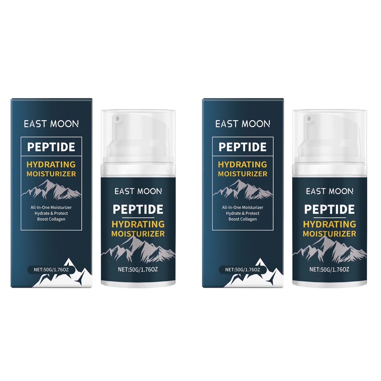 Men Firming Face Cream 50g Hyaluronic Acid Moisturizer For Deep Hydration Anti Wrinkle Care Repair Dry Skin Winter Skincare Peaceful Pleasures Health and Wellness 2PCS 50G