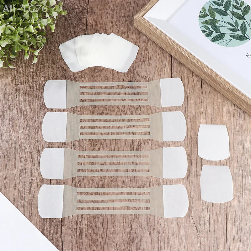 Invisible Neck Lifting Bandages & Face Lift Tape | 4 Pcs + 20 Patches