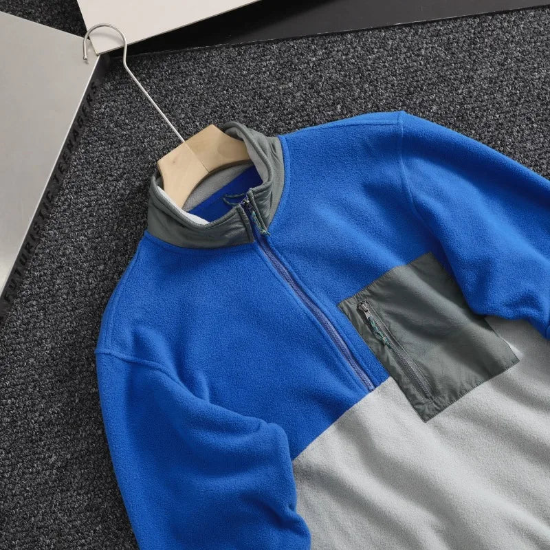 Couples Matching Half-Zip Fleece Pullover Sweatshirt | S–XL