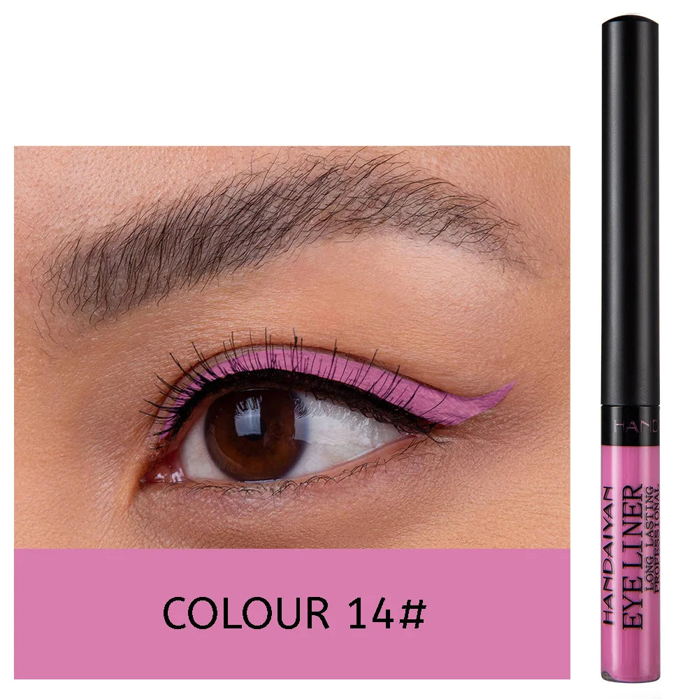 Handaiyan Neon UV Glow Liquid Eyeliner – Waterproof Matte