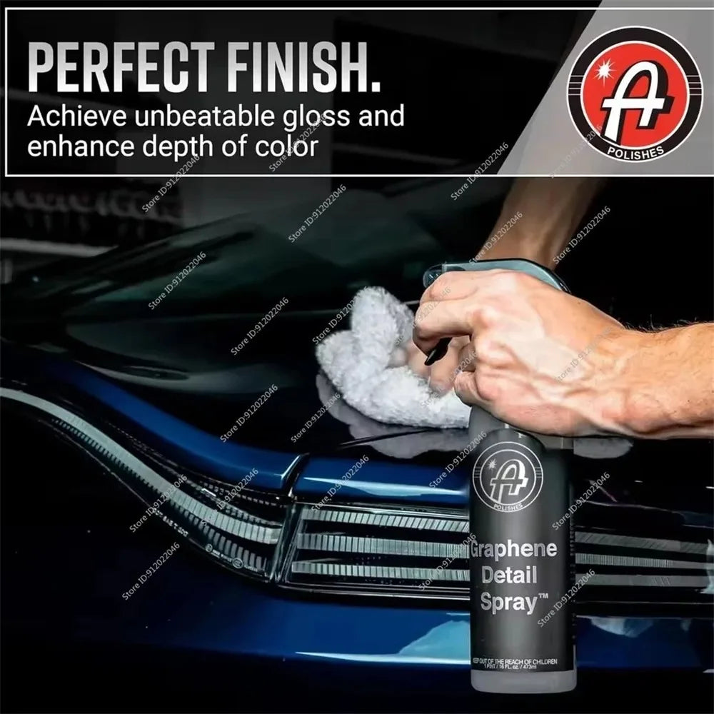 Polishes Graphene Detail Spray Extend Protection of Waxes Sealants Coatings Waterless Detailer Clay Bar Drying Aid Add Ceramic Peaceful Pleasures Health and Wellness