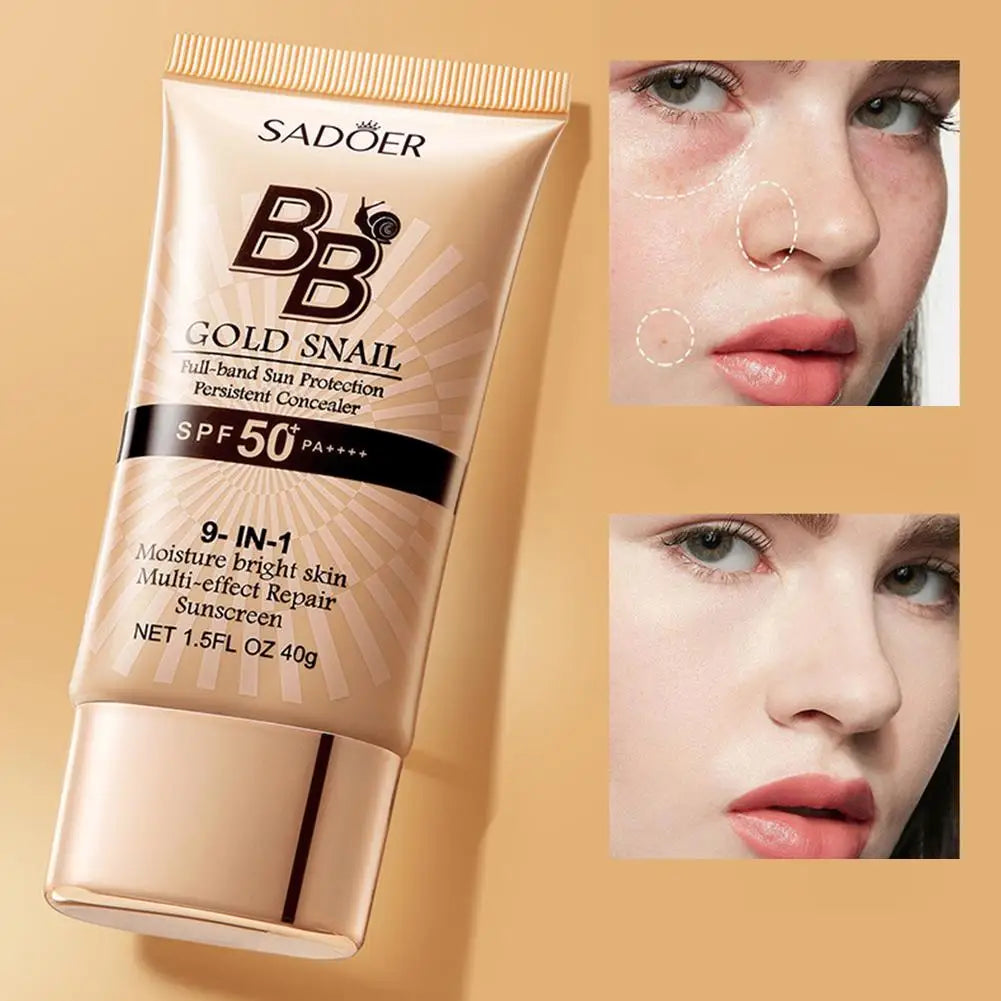 Hydrating Gold BB Cream – Full Coverage Foundation & Concealer