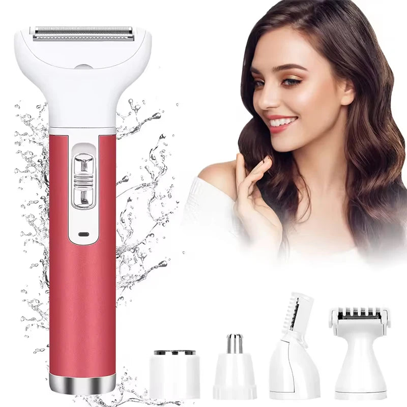 Painless Hair Removal Nose Beard Eyebrow Trimmer Painless Hair Removal Nose Beard Eyebrow Trimmer Bikini Women Shaver Peaceful Pleasures Health and Wellness