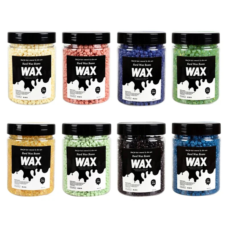 2026 Hot Sale！200g Canning Hard Wax Beans For Men And Women Body Hair Removal Depilatory Wax For Wax Heater Kit Peaceful Pleasures Health and Wellness