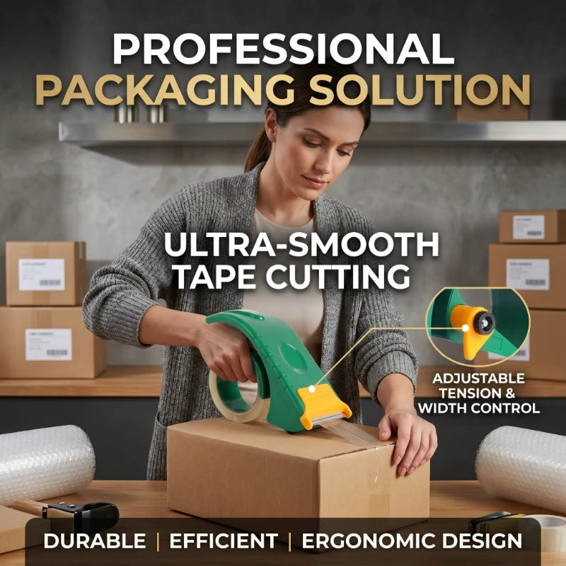 1pc Upgrade plastic tape cutter, express packaging machine, sealing machine, sealing machine, transparent tape holder Peaceful Pleasures Health and Wellness
