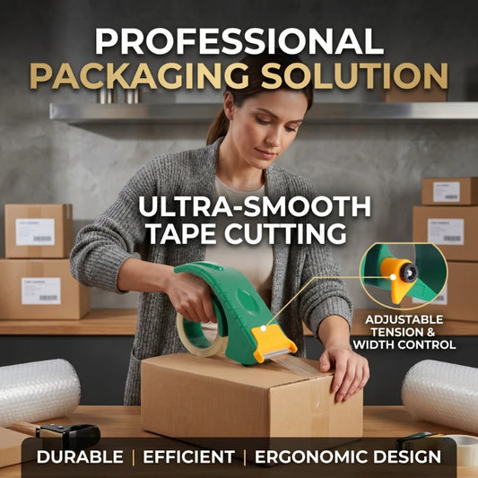 1pc Upgrade plastic tape cutter, express packaging machine, sealing machine, sealing machine, transparent tape holder Peaceful Pleasures Health and Wellness