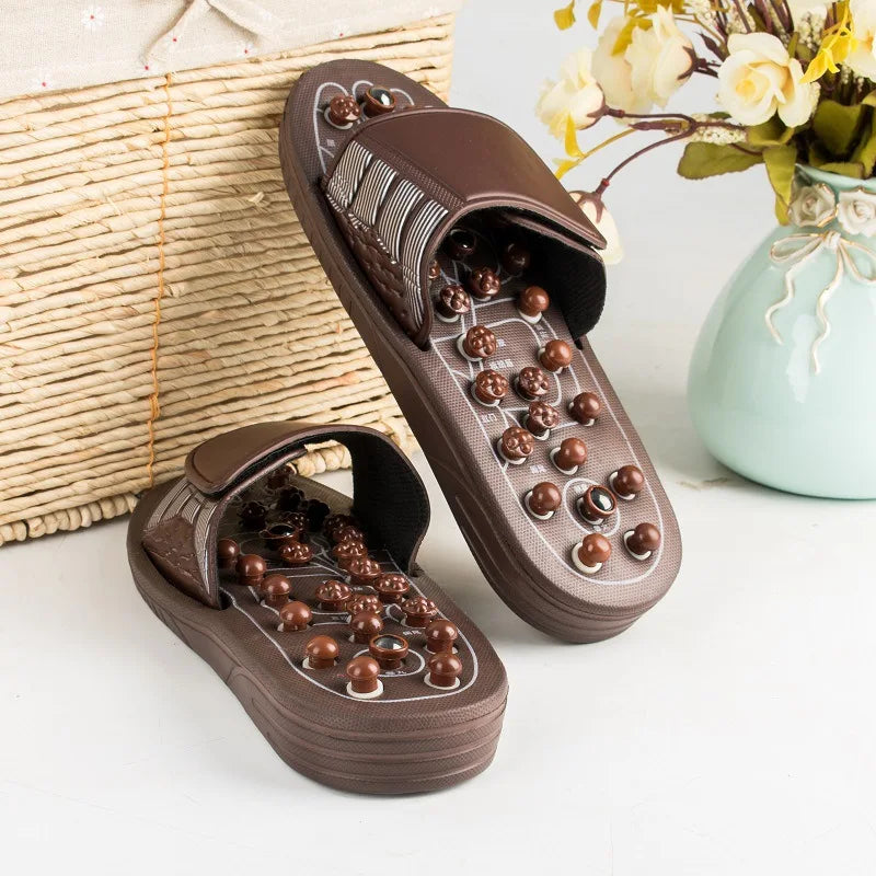 Acupuncture Foot Massage Slippers | Reflexology Pain Relief