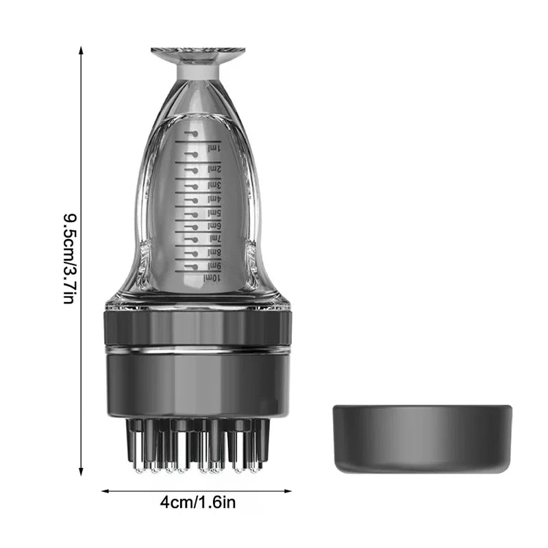 10 Ml Scalp Massage Comb Liquid Serum Oil Brush Nourish Head Hair Growth Hair Regrowth Hair Roots Comb Anti Hair Articles Tools Peaceful Pleasures Health and Wellness