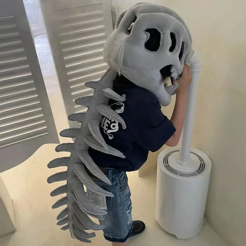 Dinosaur Skeleton Cosplay Costume | Halloween Party Prop