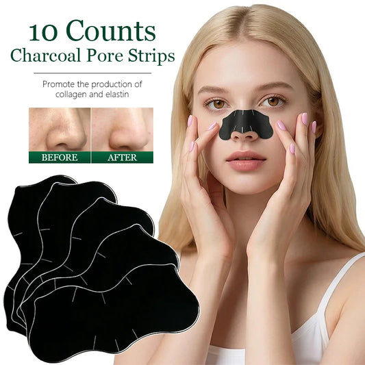 Blackhead Remover Strip, Nose Strips Blackhead Remover for Men and Women, Charcoal Pore Strips, Deep Cleansing and Oil Control Peaceful Pleasures Health and Wellness