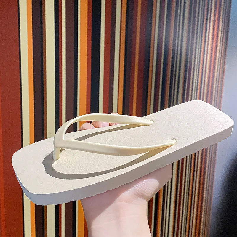 Men's Thick Sole Flip Flops | Non-Slip Beach & Shower Sandals