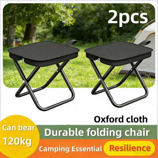 Outdoor camping folding pencil case, small stool, pocket stool, portable fishing stool, parking lot travel leisure handbag chair Peaceful Pleasures Health and Wellness