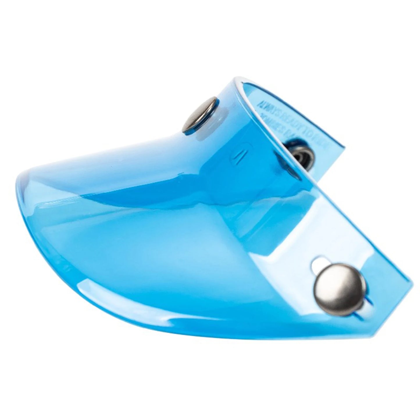 Universal 3-Snap Flip-Up Visor Wind Shield | Open Face Helmet