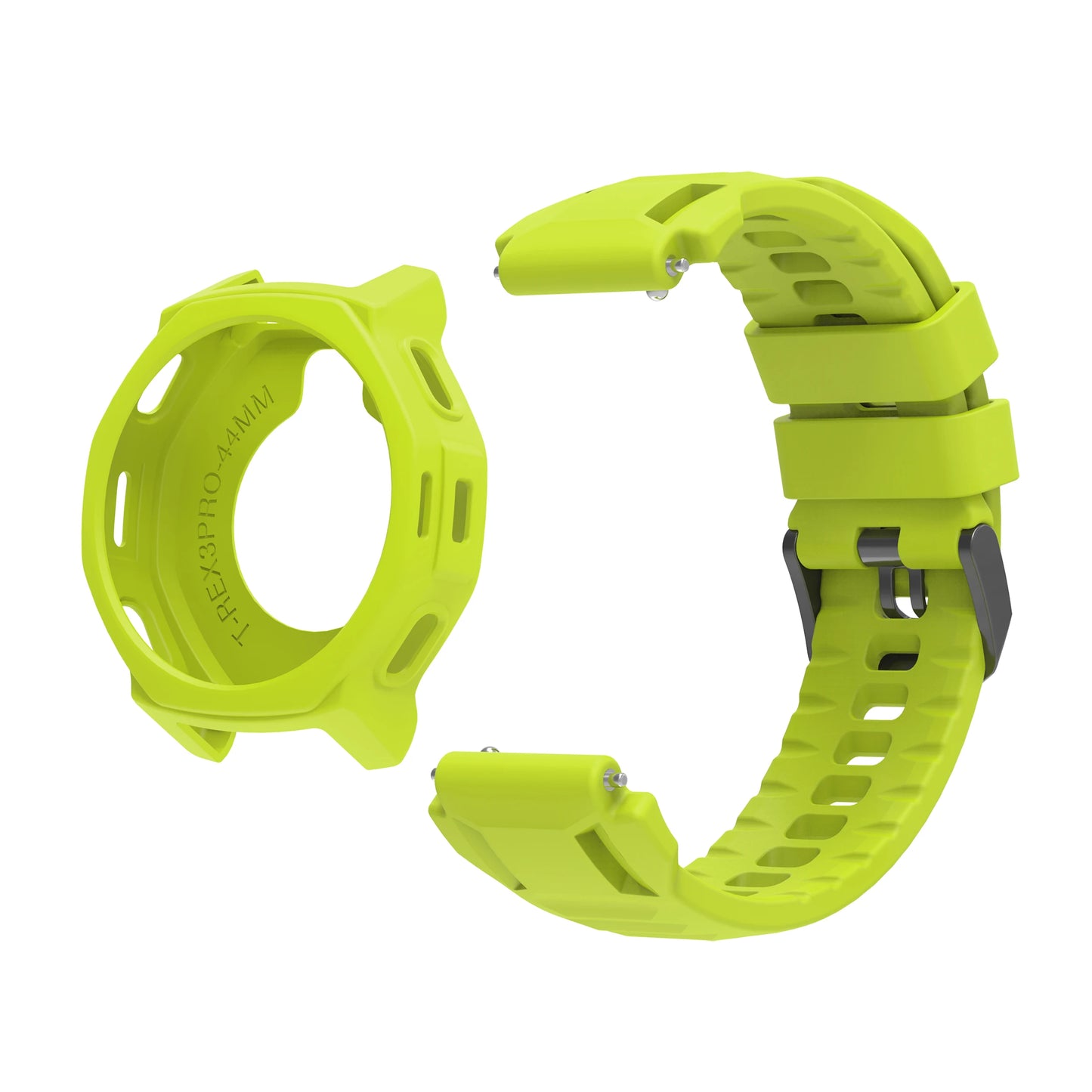 Amazfit T-Rex 3 Pro 44mm Silicone Band + Case Combo Peaceful Pleasures Health and Wellness Light Green