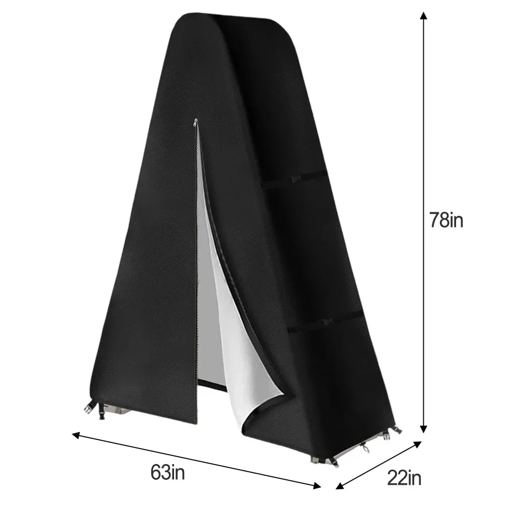 Above Ground Pool Ladder Cover 78"×22"×63" | Waterproof UV