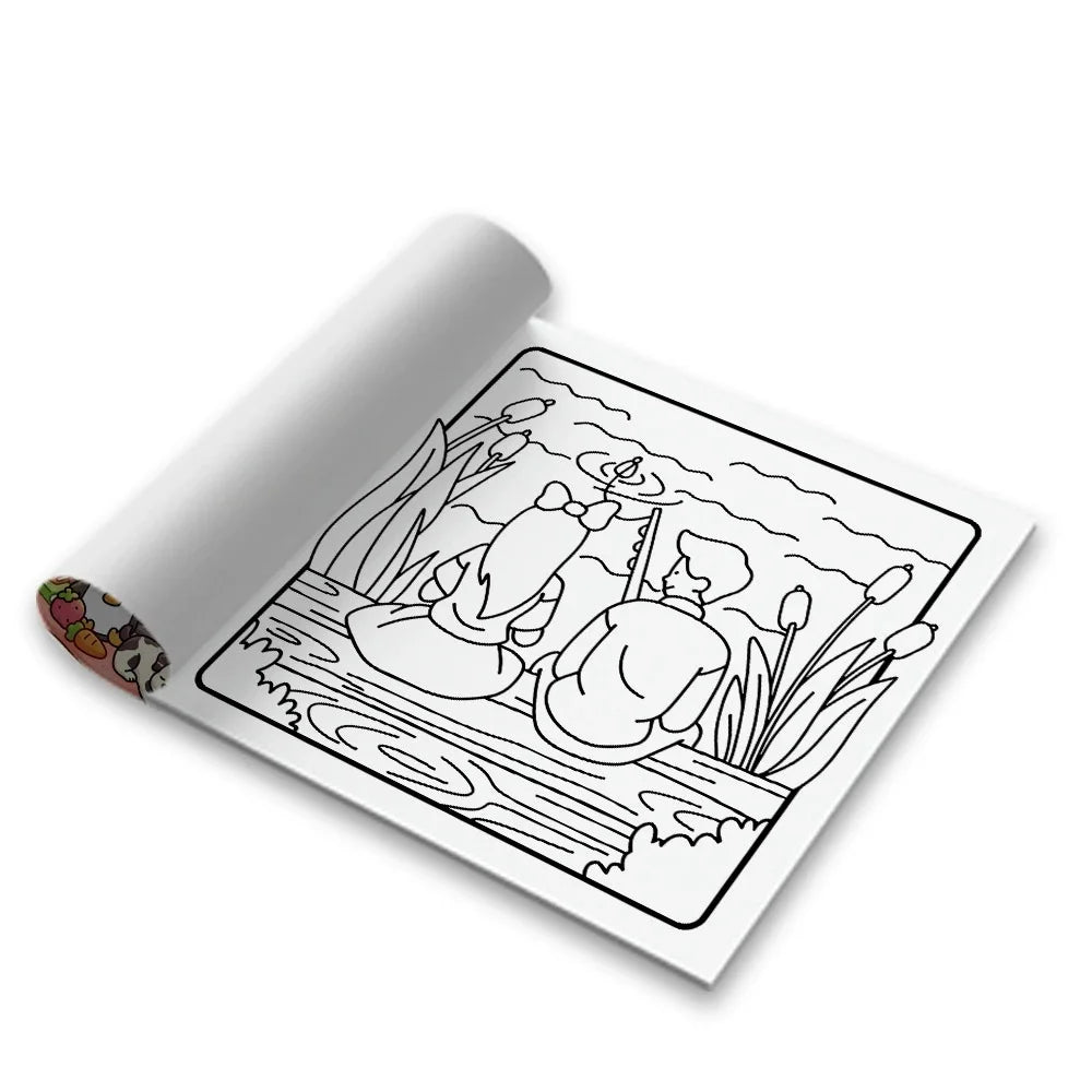 CHILL MOMENTS Coloring Book Adults Featuring Cute Cozy Daily
