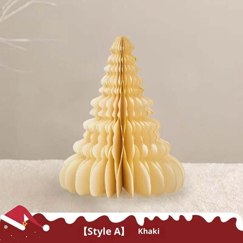 3D Honeycomb Christmas Ball Ornament – Foldable Paper Hanging