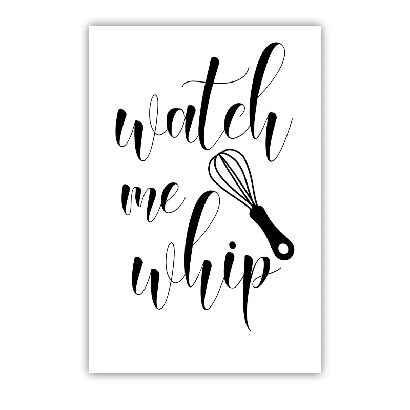 Kitchen Inspirational Wall Art, Modern Cooking Quotes Canvas Painting, Minimalist Black White Poster Print for Dining Room Decor Peaceful Pleasures Health and Wellness 04 20x25cm No Frame China Mainland