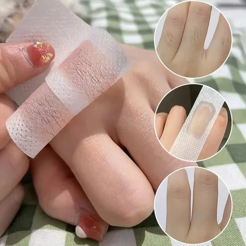 10-Pack Double-Sided Cold Wax Strips – Leg, Body & Face