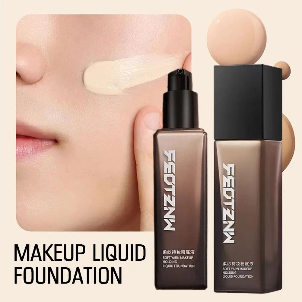Matte Liquid Foundation & Concealer – Waterproof Air Cushion