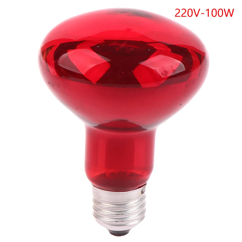 100W 150W Infrared Physiotherapy Red Heat Lamp Bulb