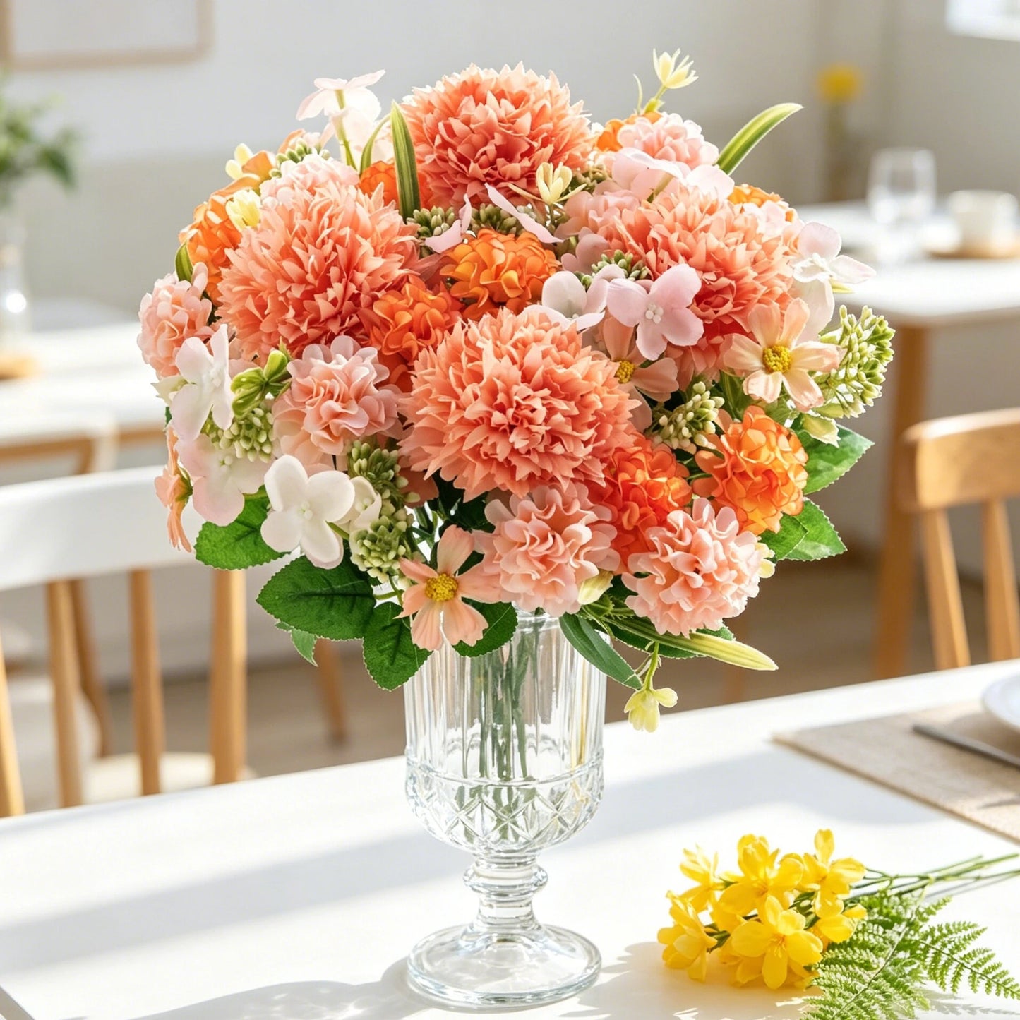 Silk Artificial Roses – Bridal Bouquet & Wedding Décor Flowers