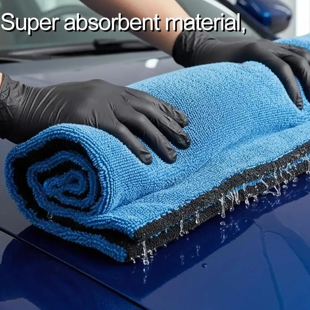 Premium Microfiber Car Wash Towel – Double-Sided 40x40cm