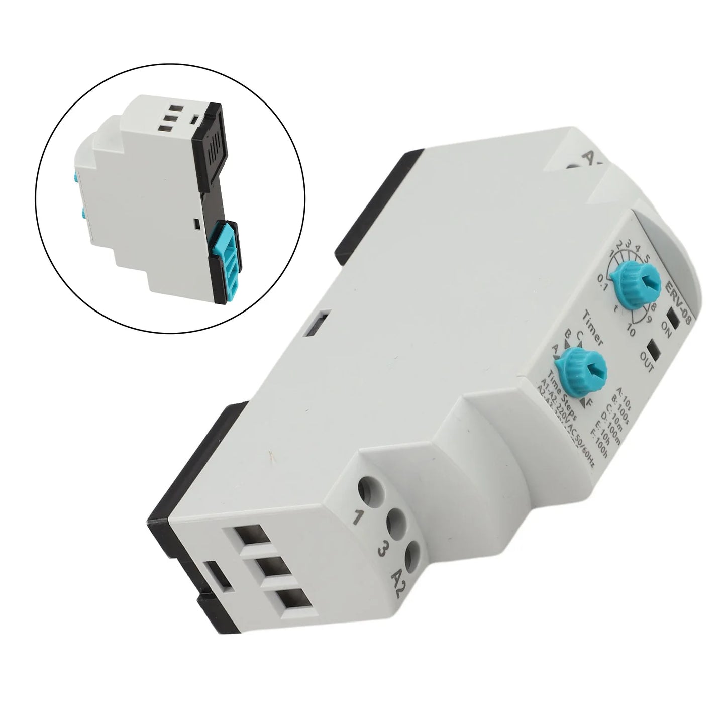 Dsp ERV-08 Digital Adjustable Timer Relay Compatible Industrial