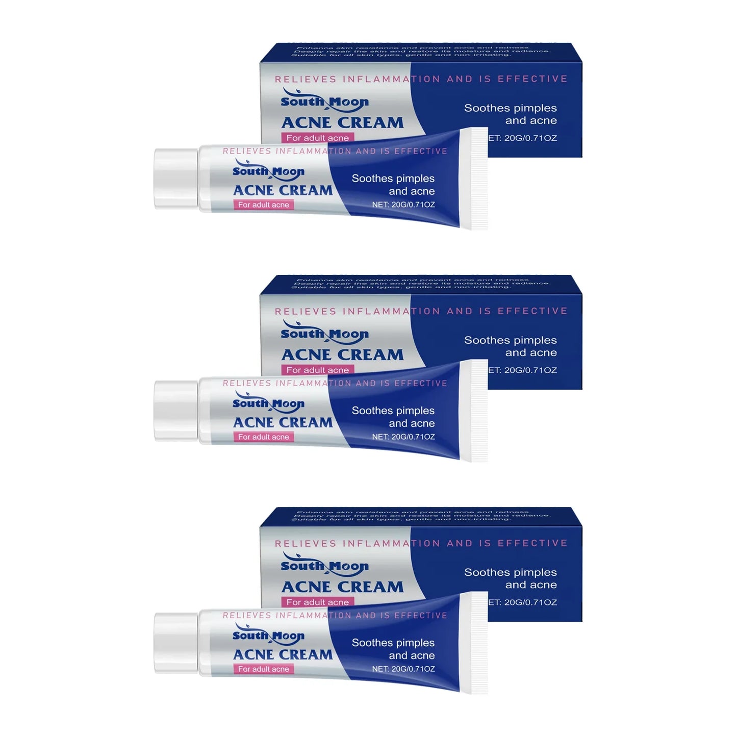 South Moon Anti-Acne Cream – Oil Control & Pore Refining