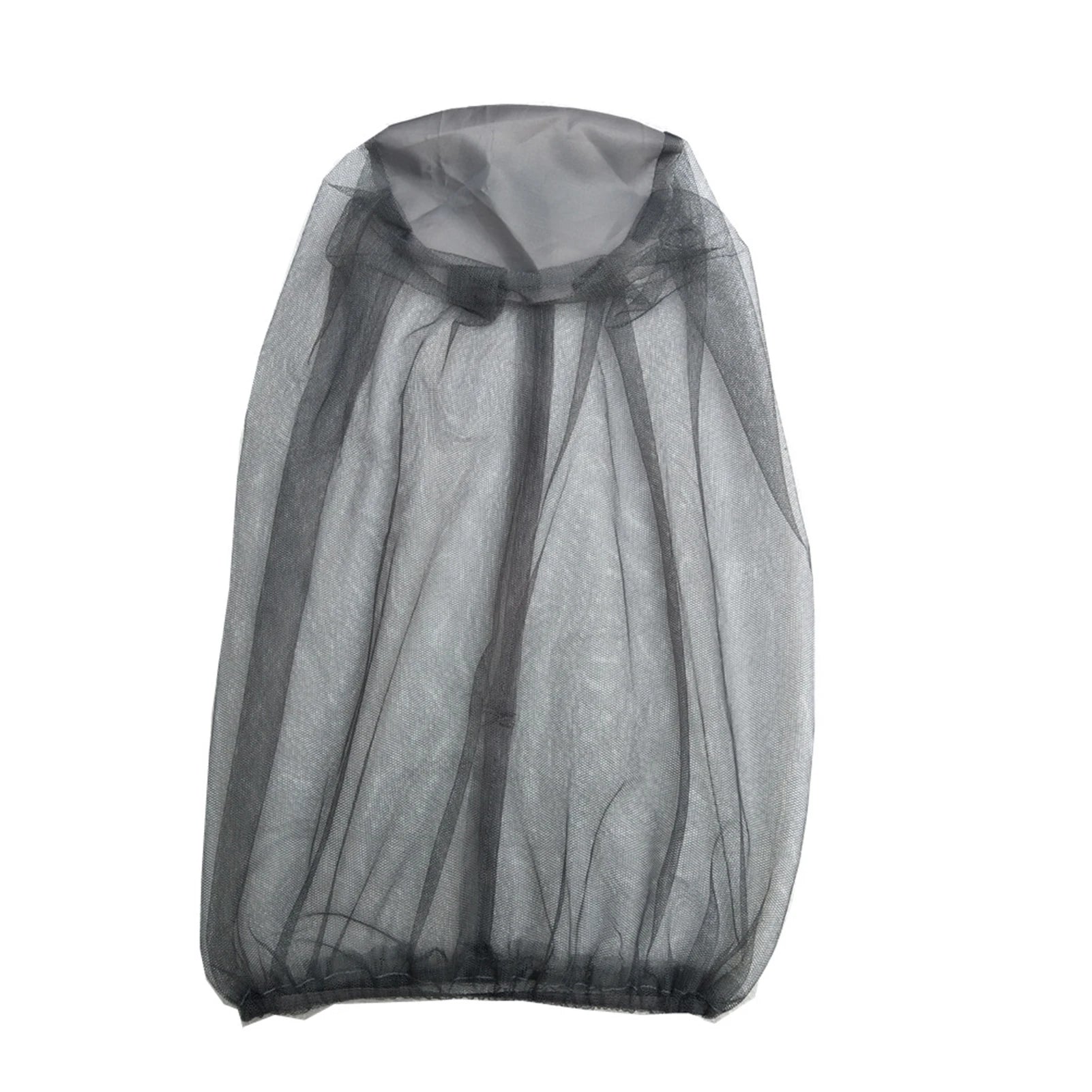 Face Mesh Head Cover Face Protector Cap Mosquito Hat Full Covers for Fishing Hiking Gardening Peaceful Pleasures Health and Wellness GRAY