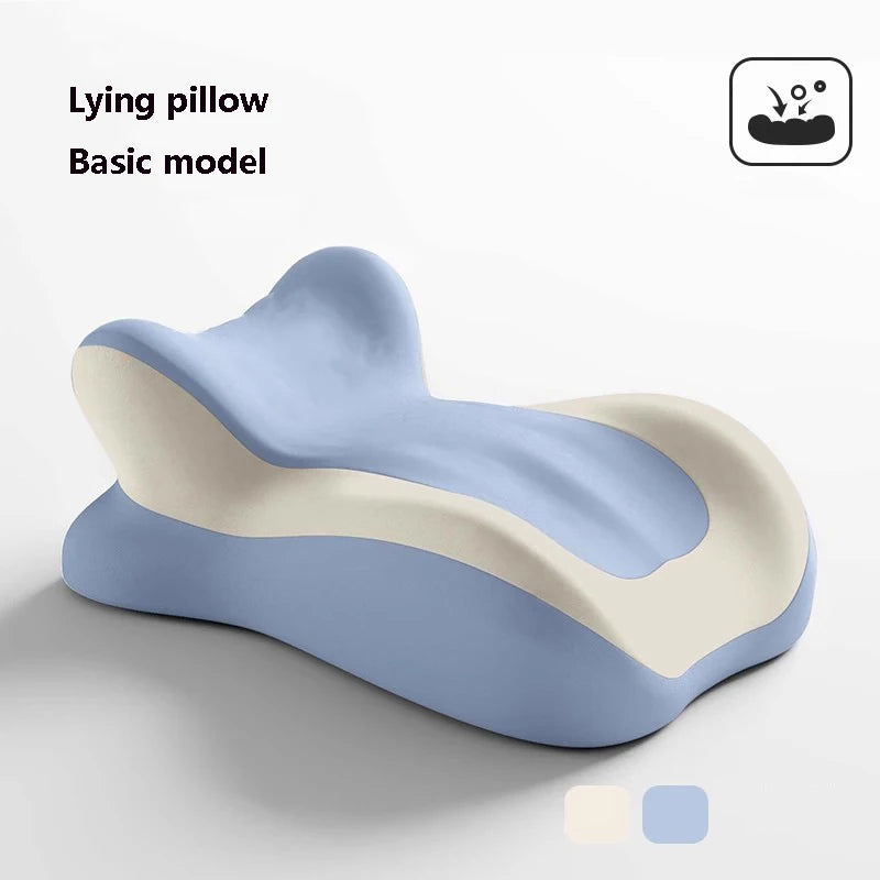 Memory Foam Pillow Ergonomic Support Neck Leg Rest Reading Phone Use Bed Sofa Wedge Shape Pain Relief Comfort Peaceful Pleasures Health and Wellness Without small pillow 2