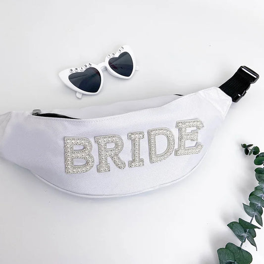 Bride Fanny Pack | Bachelorette Bridal Shower Party Gift Bridal Fanny Pack Peaceful Pleasures Health and Wellness