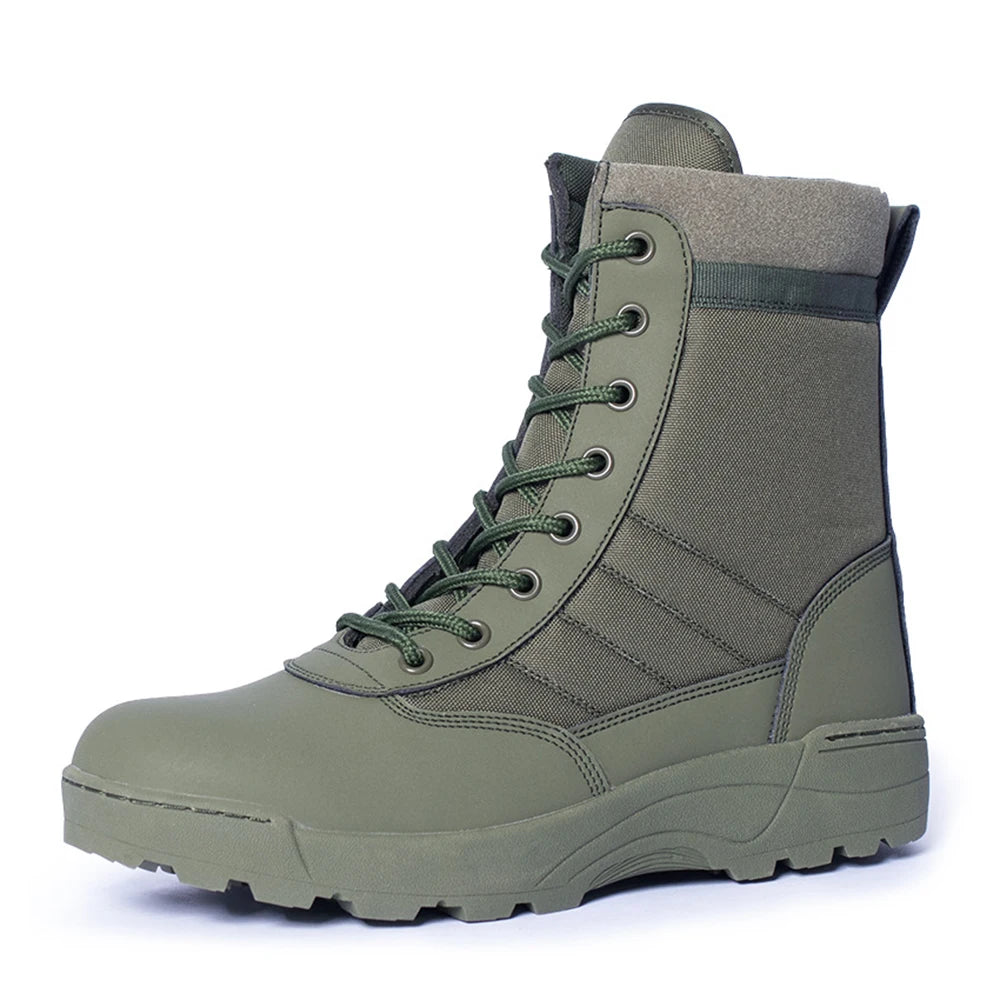 New Tactical Boots Men Sneaker Boots Special Force Desert Combat Boots Outdoor Hiking Boots Ankle Shoes Men Work Safty Shoes Peaceful Pleasures Health and Wellness