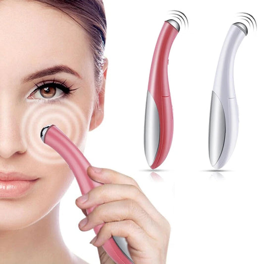 Electric Portable Eye Massager Vibration Anti-Aging Wrinkle Remover Dark Circle Eye Care Beauty Face Massage Tool Peaceful Pleasures Health and Wellness
