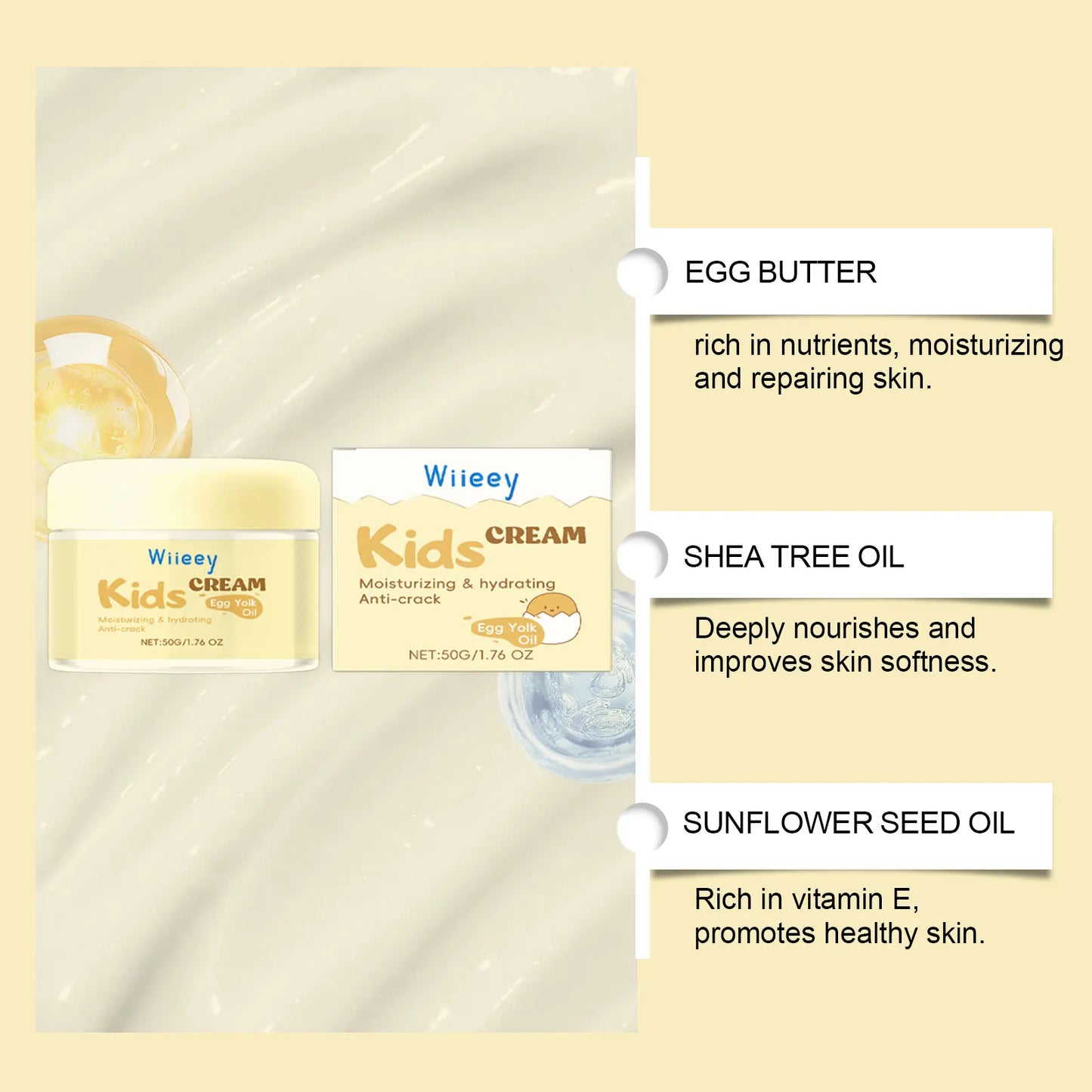 Organic Baby Face & Body Cream | Fragrance Free Moisturizer