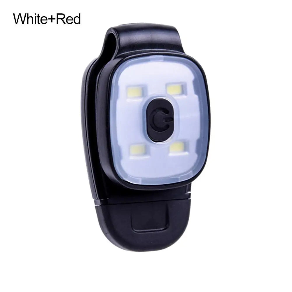 USB Rechargeable Clip-On LED Headlamp – 200 Lumens, 6 Modes