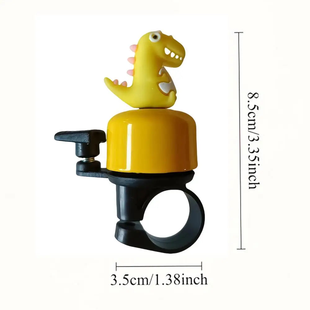 Cartoon Dinosaur Bicycle Bell – Loud Bike Horn for Kids & Adults