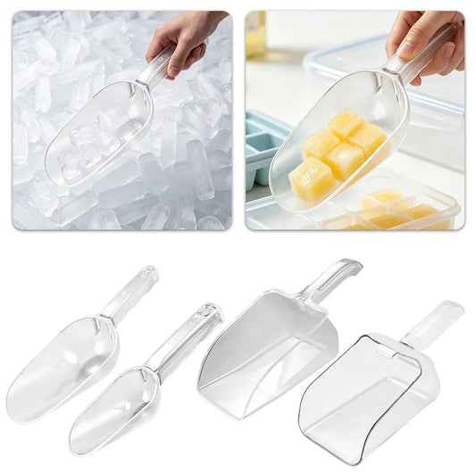 Clear PC Ice Scoop – BPA-Free Polycarbonate Food Shovel Ice & Food Scoop Oasis Select