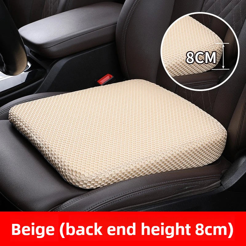 Honeycomb Memory Foam Car Seat Booster Cushion | 3D Mesh