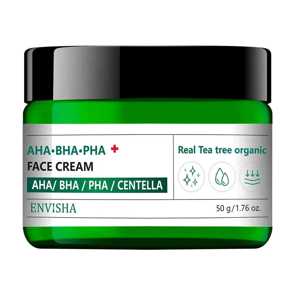 ENVISHA Neck & Face Cream – Retinol, Collagen & Hyaluronic Acid Peaceful Pleasures Health and Wellness AHA cream