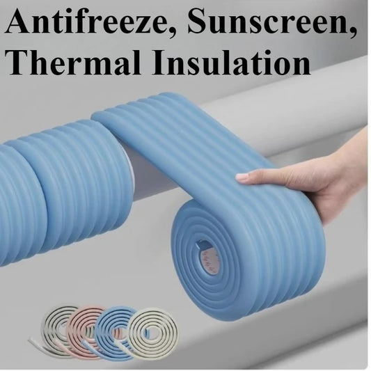 Self-Adhesive Soundproof Pipe Sealing Strip 0.8×20m | Foam Tape Pipe Sealing Tape Peaceful Pleasures Health and Wellness