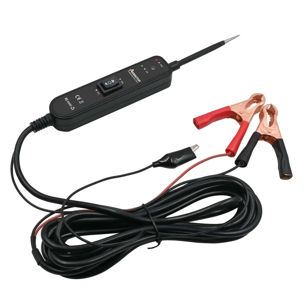 Automotive Electric Circuit Tester 6-24V DC | Power Switch