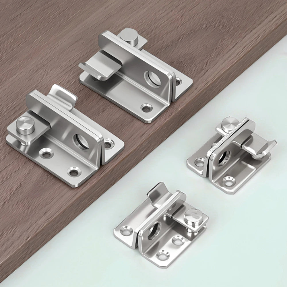 1pc Flip Latch Gate Latches Slide Bolt Latch Safety Door Lock Catch For BarnCabinet Pet Cage Garden Bathroom Garage Window Slid Peaceful Pleasures Health and Wellness
