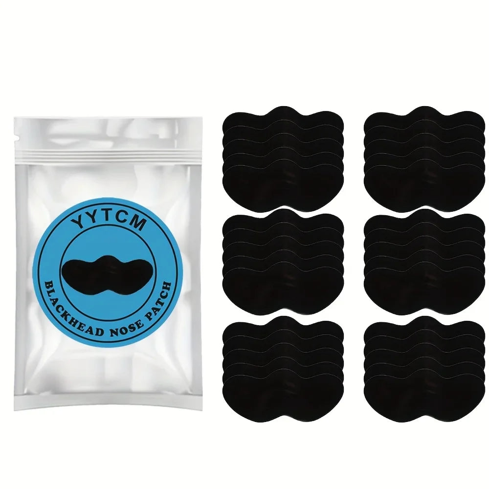 Witch Hazel Bamboo Charcoal Nose Strips – 30 Pcs | Deep Cleanse