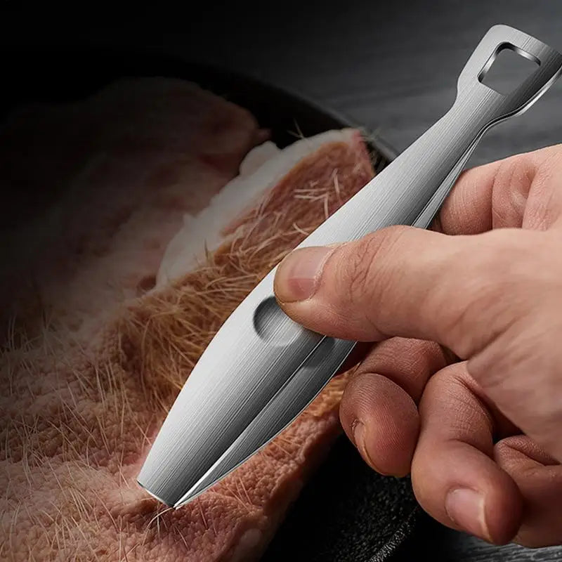 Fish Bone Tweezers Food Tweezer Fish Bone Removal Clamp Stainless Steel Fish Bone Tweezers Seafood Removal Tools Kitchen Gadget Peaceful Pleasures Health and Wellness