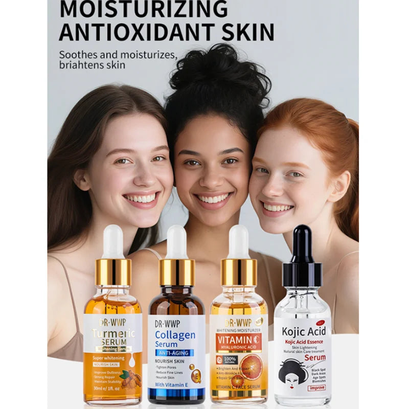 Korean Facial Serum – Collagen, Vitamin C & Kojic Acid