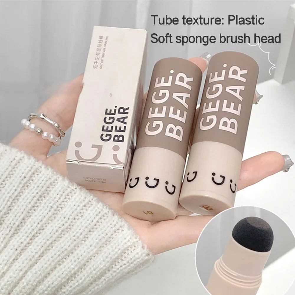 Gege Long Lasting Hairline Shadow Powder Hair Filling Repair Forehead Trimming Makeup Tool Bald Concealer Hair Coverage Beauty Peaceful Pleasures Health and Wellness