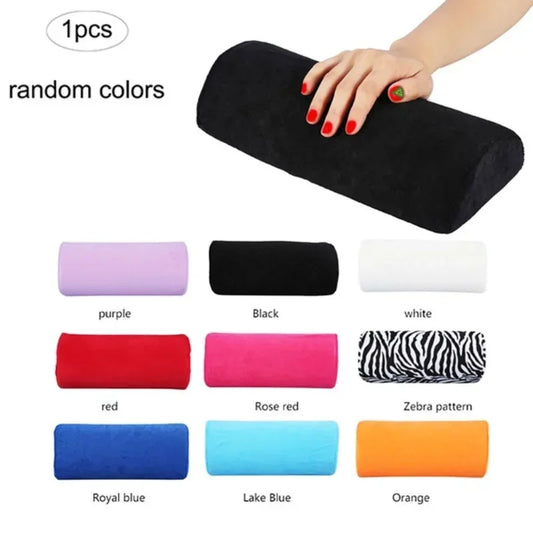 10 Colors Soft Hand Palm Rest Manicure Table Washable Hand Cushion Pillow Holder Arm Rests Nail Art Stand for Manicure Pillow Peaceful Pleasures Health and Wellness