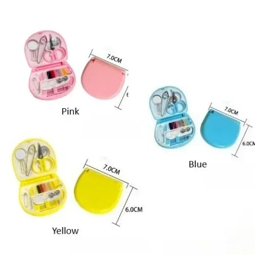 Portable Handheld Sewing Kit – Mini Travel Machine & Tools Travel Sewing Kit Peaceful Pleasures Health and Wellness SetA-3pcs
